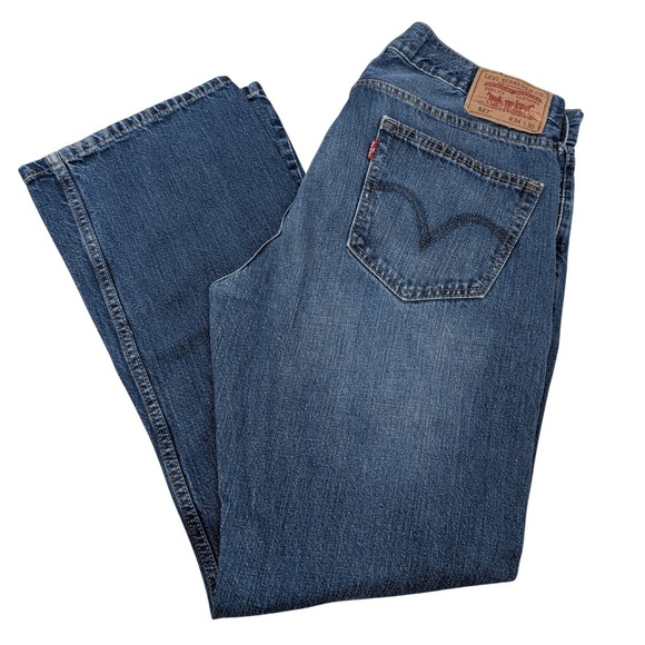 Levi's Other - Levis 527 Slim Bootcut Jeans Mens 34x30 Medium Wash Blue Denim 100% Cotton